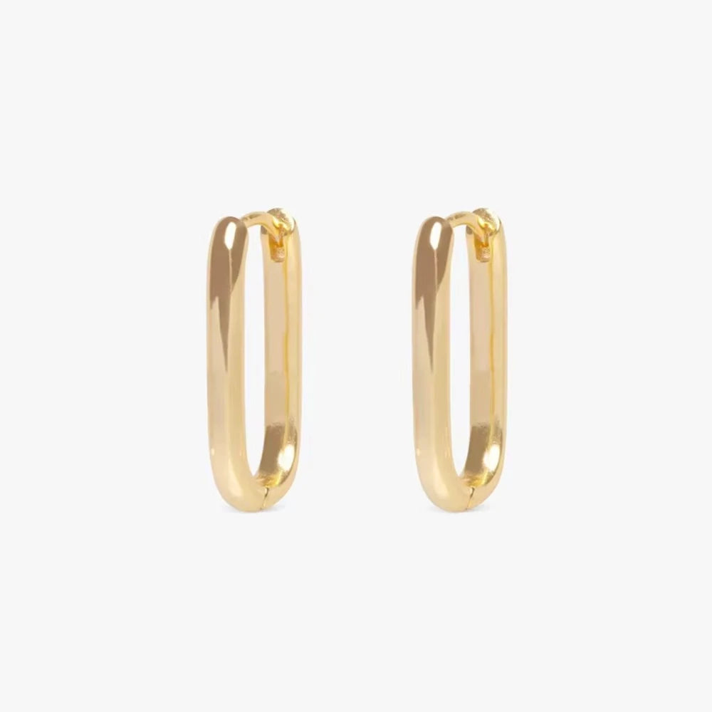 Mariasz | Gold Earrings Minimalist, Stainless Steel